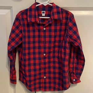 Janie and Jack boys size 6 dress shirt.  EUC